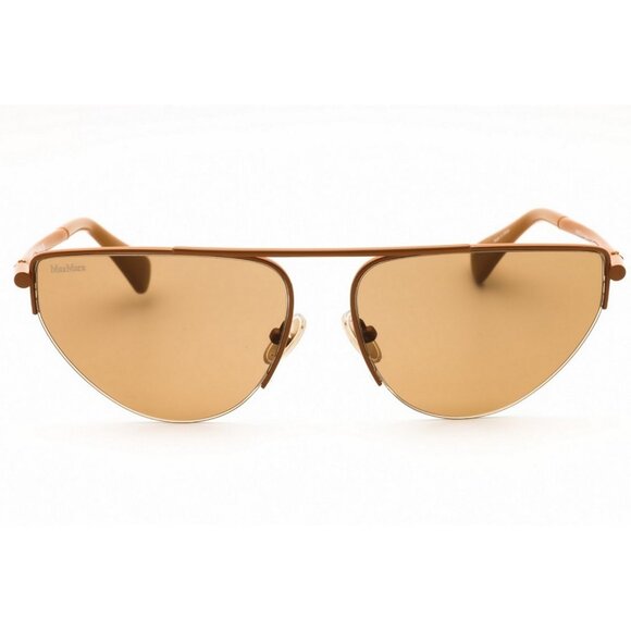 MAX MARA MM0122-45E-58  Sunglasses Size 58mm 135mm 15mm BROWN NEW